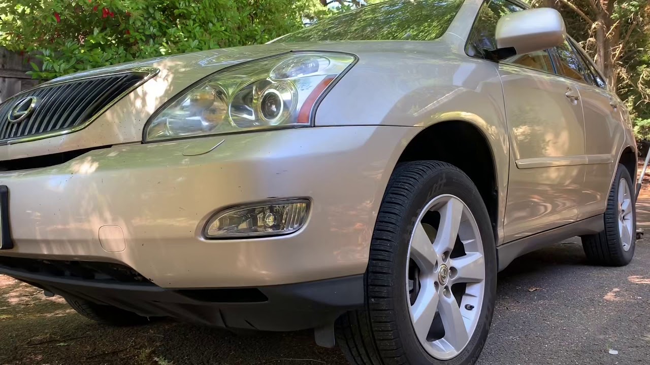 Painted LEXUS RX 350 Wheels BLACK YouTube