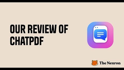 Chat PDF Review & Tutorial: How to Summarize a Research Paper using AI