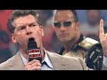 The rock  vince mcmahon after the king of the ring 2000  raw is war