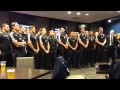 Maori All Blacks singing their farewell song