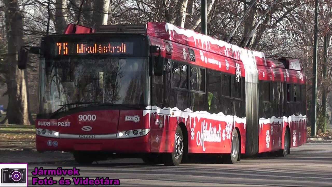 2016.12.11 | SST18 9000: Mikulástroli a 75-ös vonalon