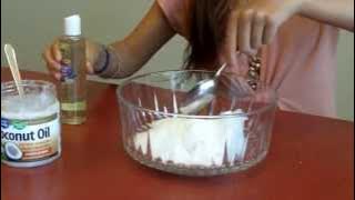DIY Lavender Coconut Body Scrub
