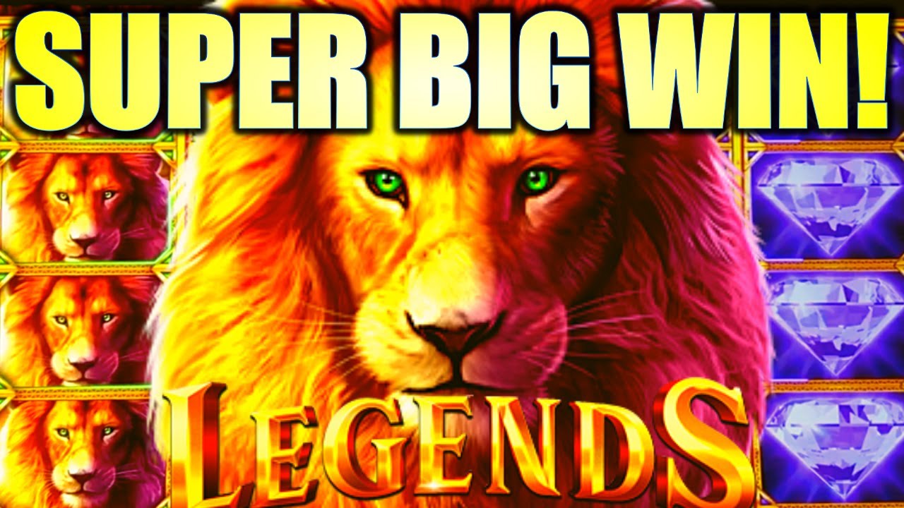 ★SUPER BIG WIN!★ ROAR!! 🦁 LIONS & DIAMONDS!! 50 LIONS LEGENDS Slot Machine (ARISTOCRAT GAMING)