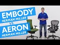 Herman Miller Aeron vs Embody Chair: Which Ergonomic Chair is Best For Me?