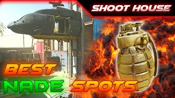 BEST GRENADE SPOTS! | SHOOT HOUSE | SnD | Modern Warfare