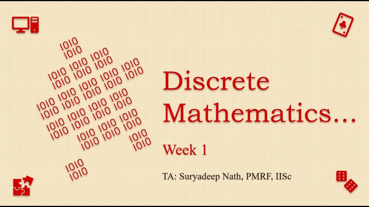 discrete mathematics nptel assignment solutions week 1