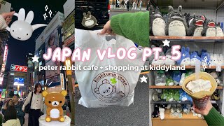 breaking the bank in harajuku!! rilakkuma, miffy, ghibli, + peter rabbit cafe!!  japan pt.5 vlog ᯓ★