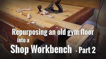 WorkBench build - part 2: Installing the vice and t-tracks