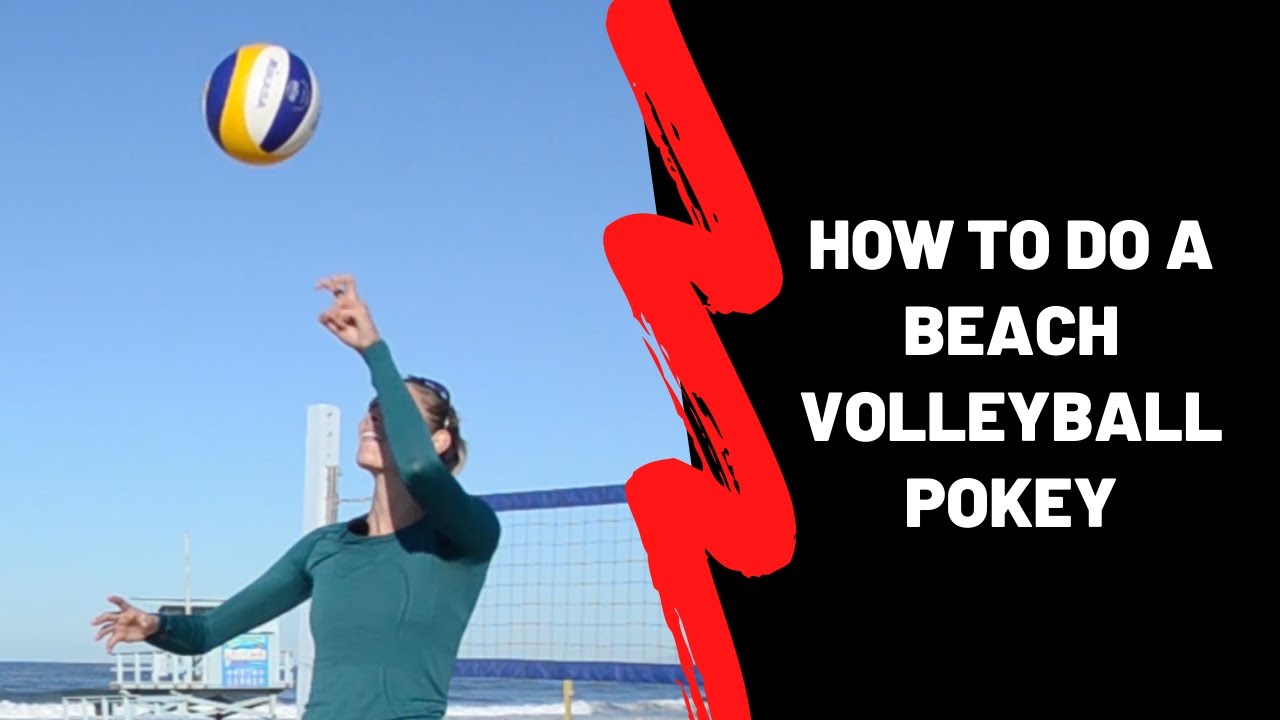 How To Do A Beach Volleyball Pokey - YouTube