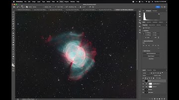 Photoshop Layers and StarXTerminator, Separate Editing of Stars and Background (Astrophotography)