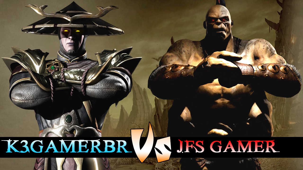 Mortal Kombat XL - RAIDEN VS GORO Gameplay PT/BR 