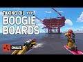 TAKING OIL RIG WITH BOOGIE BOARDS - RUST