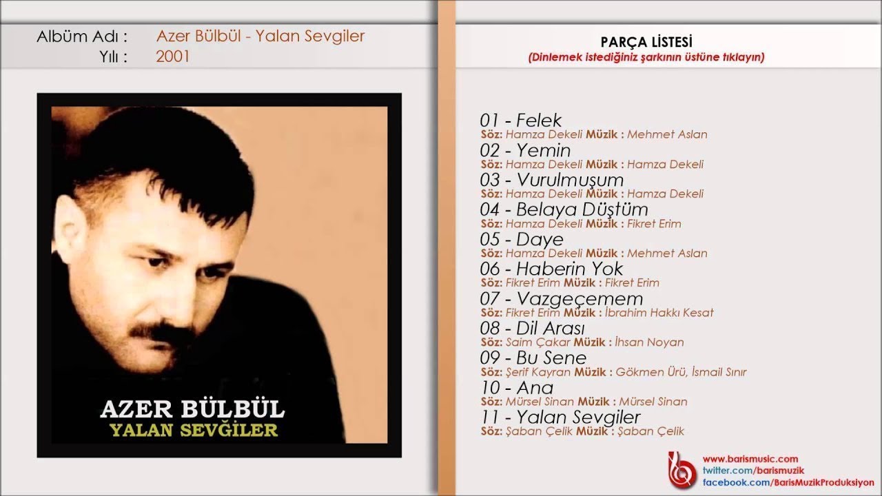 Watch Azer Bülbül - Ana on YouTube Watch Azer Bülbül - Ana on YouTube