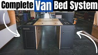 Complete Van Bed System For Sprinter, Transit, and Promaster