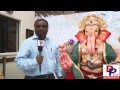 One of the organizer talking to desiplaza tv about the arrival of ganapati murthy