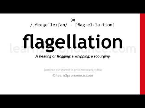 Pronunciation of Flagellation | Definition of Flagellation