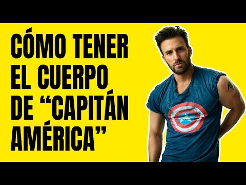 Cómo Tener el Cuerpo de Capitán América | Rutina y dieta de Chris Evans 💪