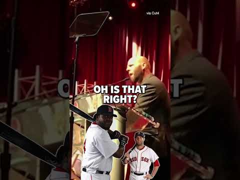 Big Papi had no clue 🤣 #shorts