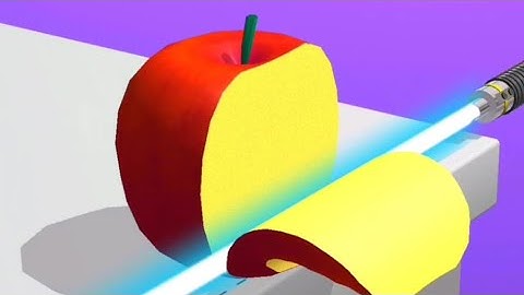 ASMR Slicing Gameplay all levels phone android ios start game Cut apple