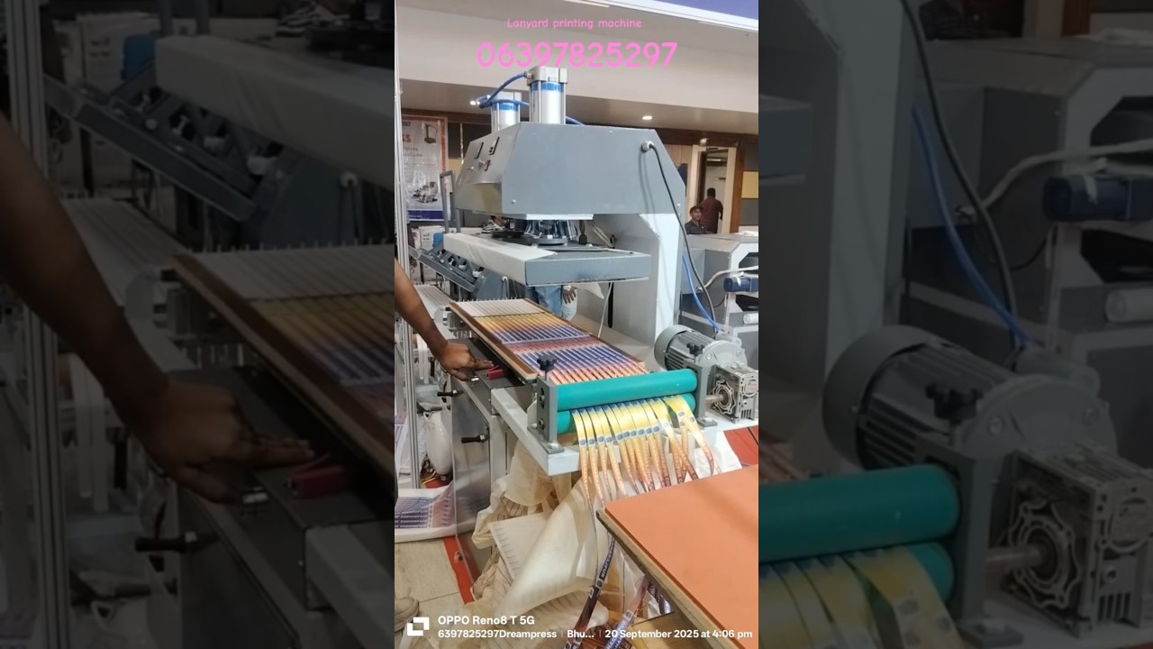 how to start a lanyard setup in lowest cost, complete setup , I'd card tag printing machine