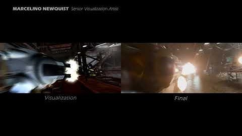 Oblivion Visualization Previs To Final Comparison Reel