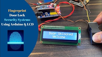 Fingerprint Door Lock Security System Using Arduino | Arduino Project Tutorial