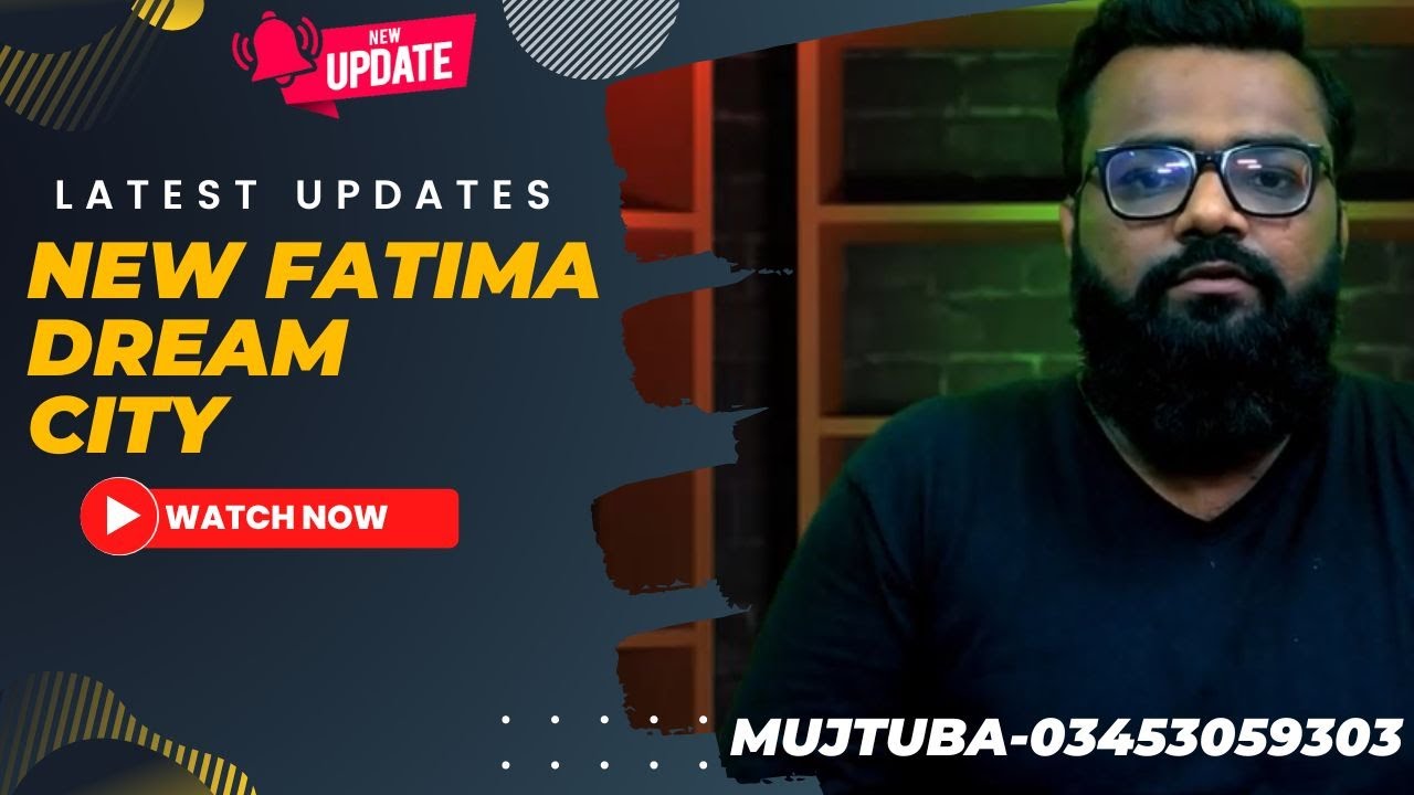 New Fatima City Super Highway I Fatima Dream City 120Sq Yard Plot Under 1 Lac I By Mujtuba Vlog