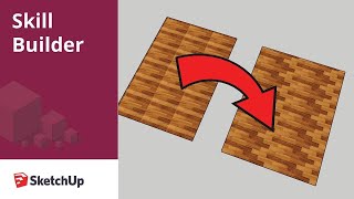 Create a seamless tiling texture in SketchUp  Skill Builder