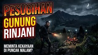 Suara Tangisan di Gunung Rinjani Ternyata Ritual Pesugihan