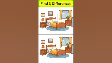 Test Your Observation Skills -Spot the Differences #spotthedfferences #shorts #youtubeshorts EP#41