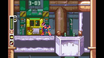 MegaMan Zero Walkthrough - Part 10: Mission - Find Hidden Base (Boss: Blizzack Staggroff)