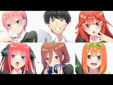 Stream Gotoubun no Hanayome Season 2, OP ○ Opening FULL 「Gotoubun no  Katachi 」by Nakanoke no Itsuzugo by Volugar