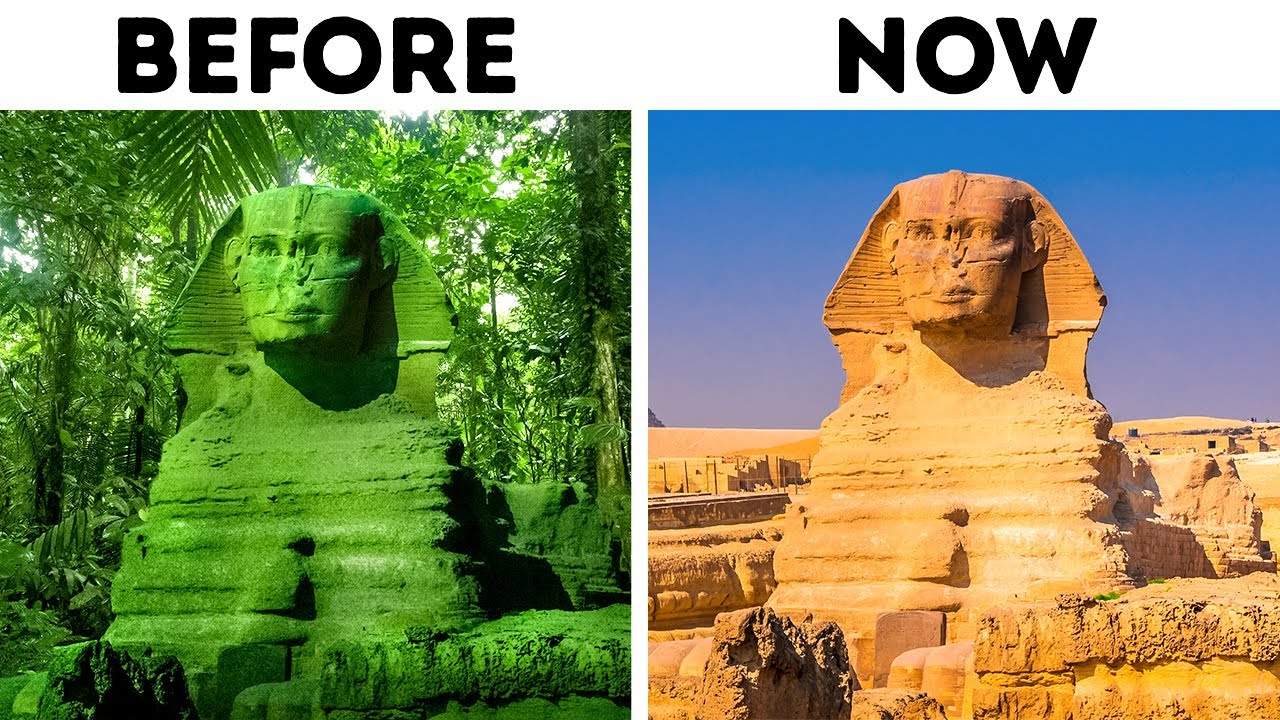 There Was a Jungle Around the Sphinx + 10 Facts from National Geographic