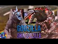 LEGENDARY GODZILLA VS SHIN GODZILLA STOP MOTION ANIMATION HD | Jamesimus Prime