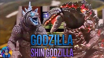 LEGENDARY GODZILLA 2021 VS SHIN GODZILLA 2016 FULL EPIC STOP MOTION BATTLE HD | Jamesimus Prime