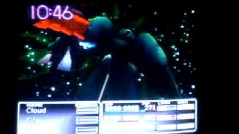 FFVII emerald weapon (part two)