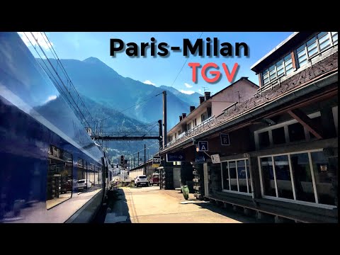 PARIS to MILAN by train: Spectacular TGV through the Alps