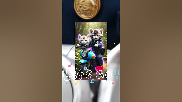 AI Cute Police Cat on Motorbike | Happiness on Wheels! #shorts