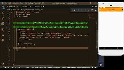 Wizcoder - Flutter tutorial 101 episode 6 ( basic ListView)