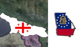 Georgia took over the State of Georgia in hoi4