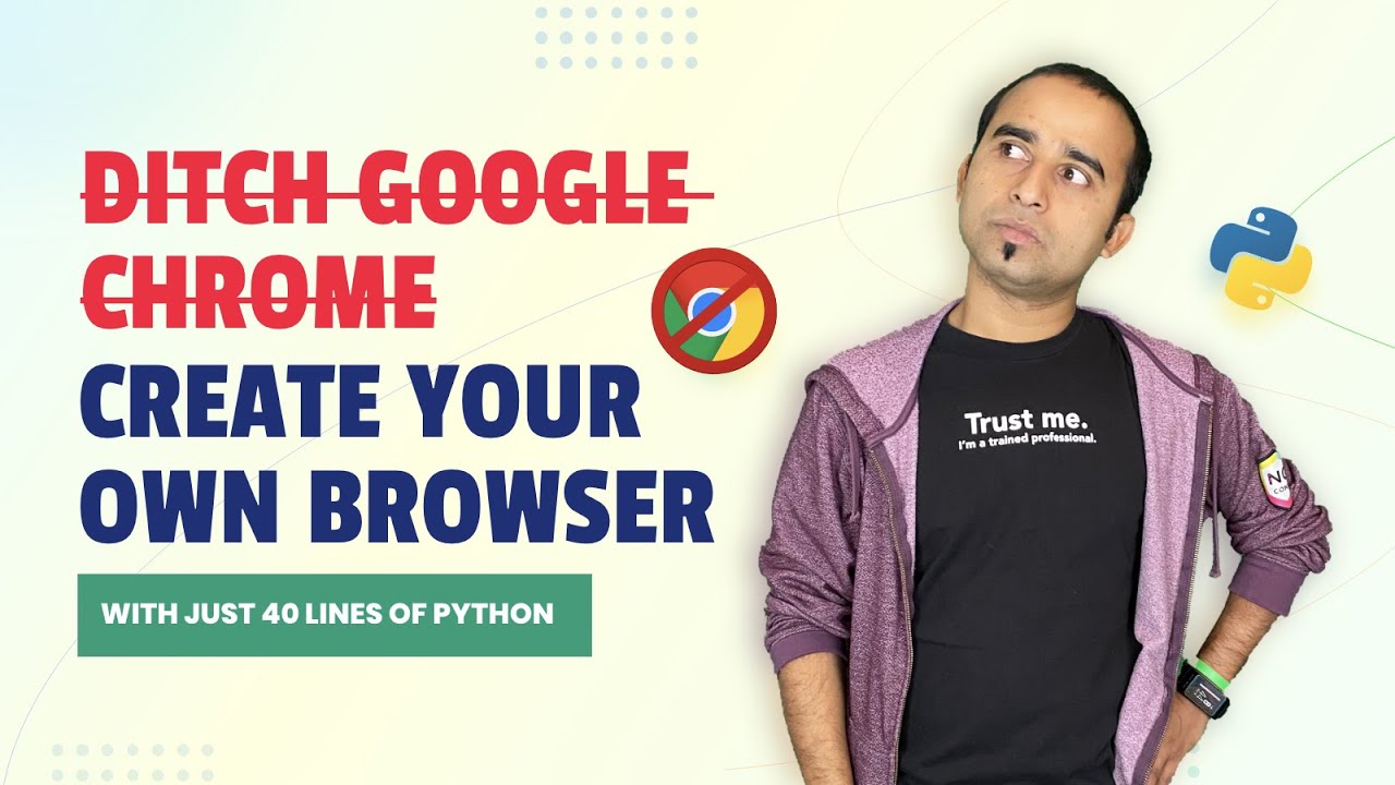 เว็บเบราเซอร์  Update New  Create Your Own Browser Using Python | Python Project | PyQt5