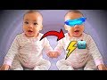 Baby Sister Transforms into Robot!