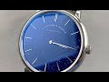 A. Lange & Sohne Saxonia Thin Copper Blue 205.086 A. Lange & Sohne Watch Review