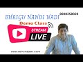 Bnn demo  class  by astro rajeev arora