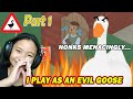 Untitled goose game part 1  i play as an evil goose muahahahaha