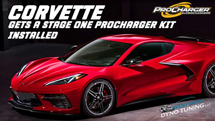 2022 Corvette C8 Stage 1 Procharger kit - fully tuned ECU! | West Bend Dyno Tuning