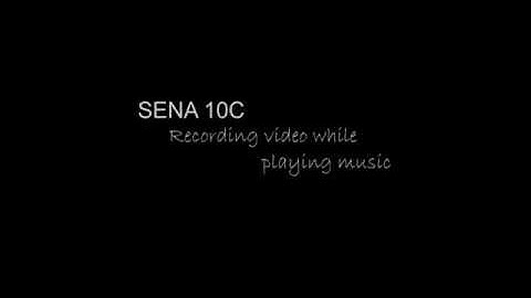 SENA 10C - Recording with music