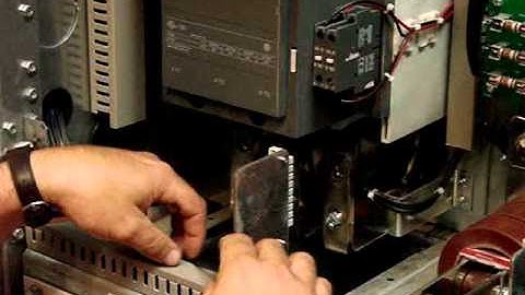 ABB ACS800 550HP ULH Drive Power Module Removal 7 of 7