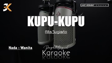KARAOKE KUPU KUPU_RITA SUGIARTO | NADA WANITA | COVER KORGPA50 | Am