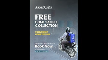 Excel Labs brings lab testing to your doorstep with FREE home sample collection.